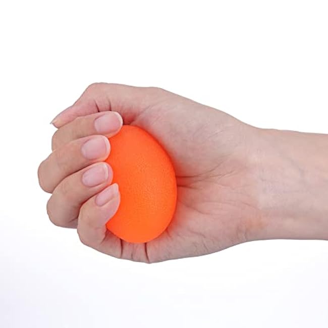 Hand Exercise Balls,Hand Therapy Balls,Grip Balls,Stress Relief Ball for Adult and Kid,Squeeze Balls for Hand Therapy Hand Grip Equipment Ball-3 Resistance Levels(3 PCS)