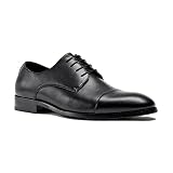 Men's Wingtip Dress Shoes Classic Italy Formal Oxford Shoes Modern Office Cap Toe Derby Business Sho
