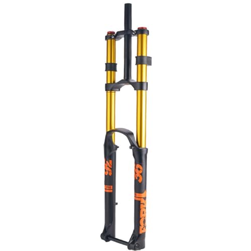 Fourche à suspension pneumatique VTT axe traversant 15x110mm