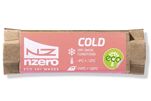 NZEROWAX - Bloque Cera Eco Fría - Cold Rosa - Pink, 50g | Cera Vegetal Orgánica Condiciones Nieve...