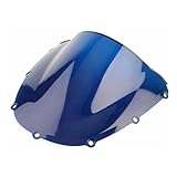 Flusso d'aria migliorato: il deflettore per parabrezza della motocicletta guida efficacemente il flusso d'aria, riducendo la resistenza. Perfetto per i motociclisti che amano avventure eleganti e sicure.