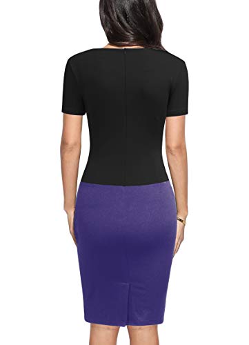 Women's Sheath Pencil Cocktail Business Church Dress2