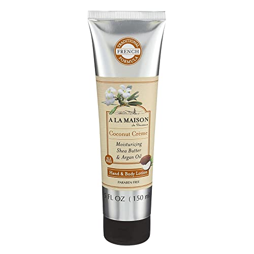 A La Maison Coconut Creme Lotion For Dry Skin - Natural Hand And Body Lotion (1 Pack, 5 Oz Bottle) #TOP15