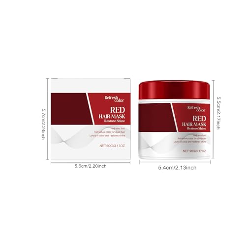 Mascarilla Roja Potenciadora de Color para Cabello Dañado miniatura 5