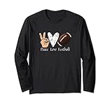 Photo Gallery amante dello sport peace love football ball design football maglia a manica Photo Gallery amante dello sport peace love football ball design football maglia a manica