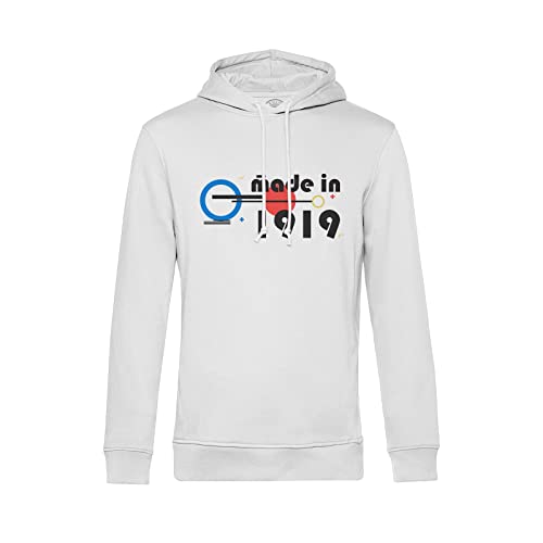 Sweat à capuche année personnalisable style Mondrian pour un look urbain quotidien