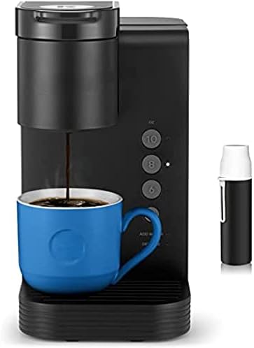 Essentials Single Serve Popular Coffee Maker, Black, Household Items