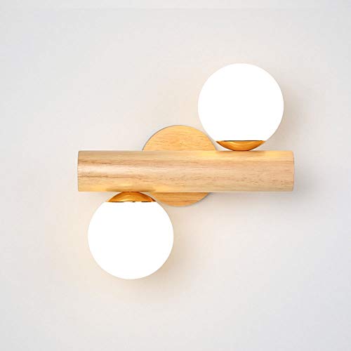 Lampes murales intérieures modernes globe blanc et applique murale couloir entrée orientable