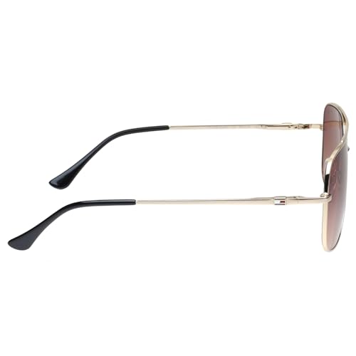 Image of Tommy Hilfiger Men Rectangular UV Protected Sunglasses