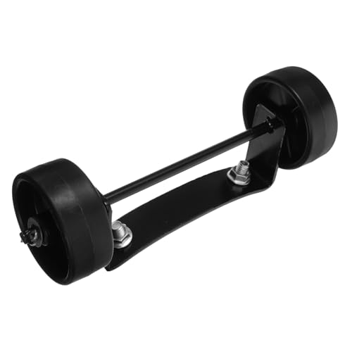 HOLIDYOYO Rueda de Calentador para Estufa de Gas Exterior Polea Resistente de Hierro y Plástico Kit de Repuesto Móvil para Calefacción de Patio Movilidad Segura y Duradera