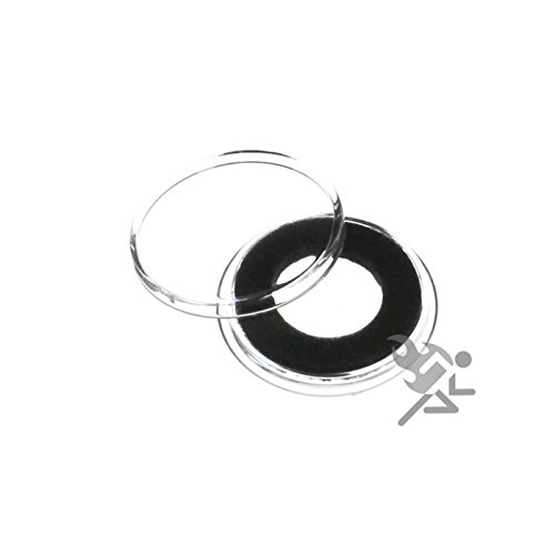 Air-tite Cápsulas para Monedas de 15mm Negro x25 miniatura 1