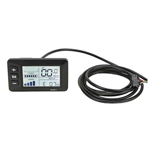 Panneau d'étanchéité écran LCD vélo électrique avec affichage du kilométrage