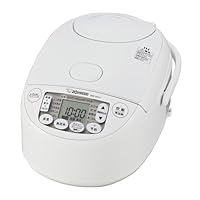 象印　炊飯器 NW-JU10 5.5合　ホワイト Amazon | 象印マホービン 炊飯器 5.5合 ホワイト NW-JU10-WA