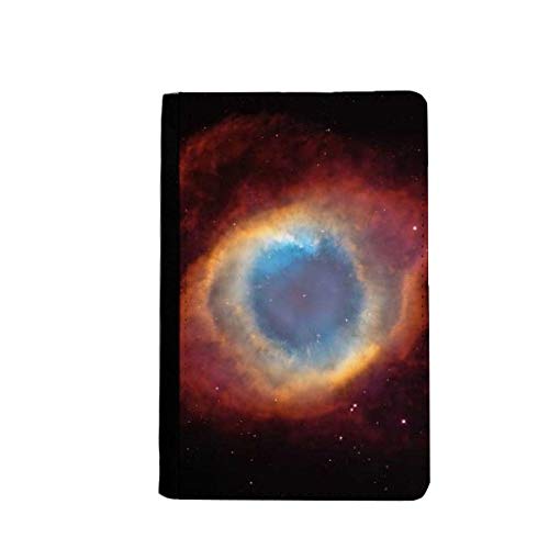 Étui portefeuille de voyage pour passeport multicolore motif planètes et nébuleuses