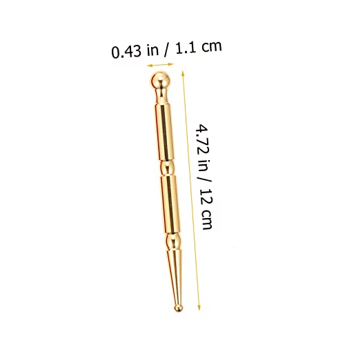 minkissy 2Pcs Caneta De Massagem De Acupuntura Massageadores Portáteis Para Casa Massageador De Pont