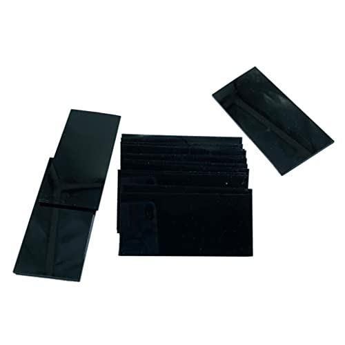 Máscara de casco de soldadura 7/8, lente de cristal negro, repuesto de 2 x 4.25, sombra 8
