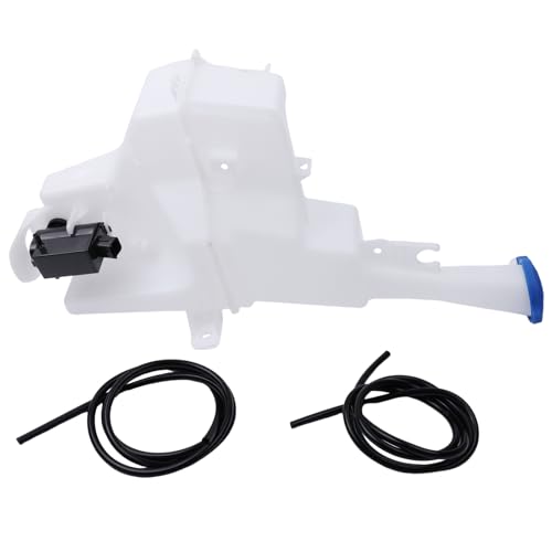Front Windshield Washer Fluid Reservoir Tank Bottle with Pump & Hose 98620D3100 98620D3000, Compatible with Hyundai Tucson 2016 2017 2018 2019 2020 2021