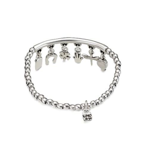Bracelet Uno de 50 LuckyKeys PUL2199MTL0000M bijou argenté femme