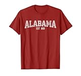 Classic Alabama Print Retro Varsity Vintage AlaBAMA T-Shirt
