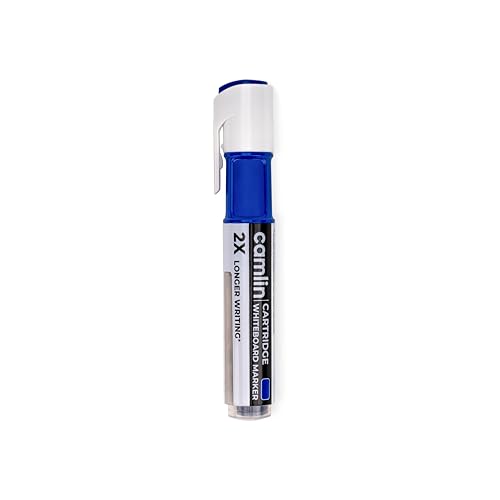 Image of Camlin Cartridge White Board Marker pack of 5 - Blue
