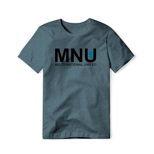 MNU Logo : District 9 Movie, Cotton/Poly Blend Tee
