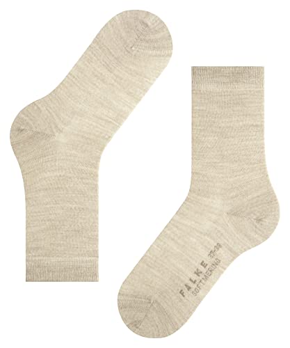 Image of FALKE Women's Softmerino Socks, Merino Wool Cotton, Crew, 1 Pair