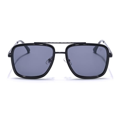 Image of Voyage Square UV Protected Sunglasses for Men & Women