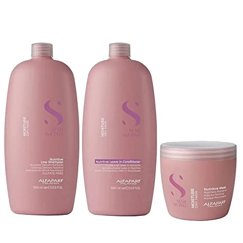 Kit de Tratamento Leave-In Alfaparf Semi Di Lino Moisture Grande