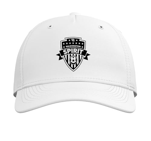 Gorra blanca ajustable oficial NWSL Washington Spirit FC miniatura 2