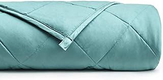 YnM Bamboo Weighted Blanket — Natural Bamboo Oeko-Tex Certified Material with Premium Glass
