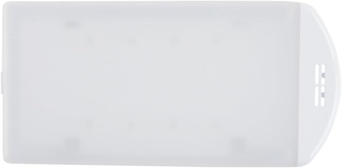 ඉදිරිපස view of the Whirlpool W11527432 Refrigerator LED Light Assembly, showing the translucent diffuser cover.