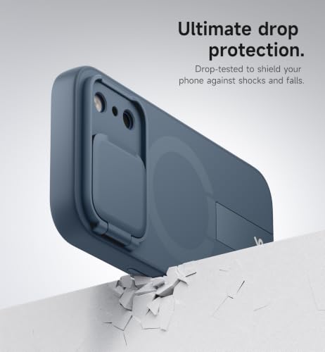 Image of SURITCH for iPhone 18 Pro Max Case for MagSafe, Camera Cover, Blue