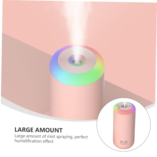Humidificateur d'air diffuseur d'arômes 350ml LED coloré Uonlytech - 5