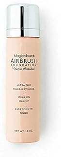 Jerome Alexander MagicMinerals AirBrush Foundation, Spray Makeup with Skincare Active Ingredients, Ultra-Light, Buildable, Full Coverage Formula (Bright Medium)