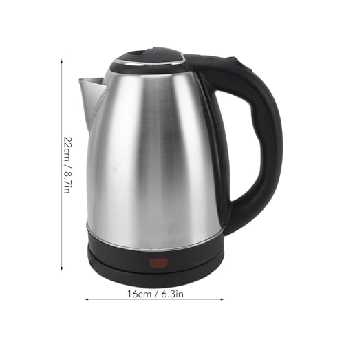 Hervidor eléctrico 2L acero inoxidable 1500W miniatura 7