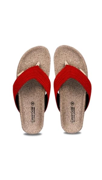 Women's Slip-On Slippers with Sustainable Hemp Upper Soft Memory Foam Insole & EVA Sole Eco-Friendly | Lightweight & Durable Footwear for All-Day Comfort | 3 to 8 UK-image-29