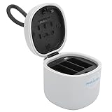 Tamaño pequeño con capacidad potente, y puede almacenar 3 baterías más 3 tarjetas de memoria al mismo tiempo, aptas para GoPro Hero 8/7/6/5.
