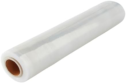 Raylu Paper Film Étirable Transparent Industriel – Rouleau Palettisation & Déménagement, Haute Élasticité Résistant, 1 Unité