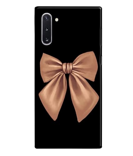 Image of Girly Pink Bow Printed Hard Back Case Cover Compatible for Samsung Galaxy Note 10 (Multicolor) - D1660