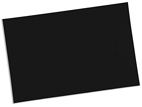 Image of Rolyan Cedarburg 32696 Splinting Material Sheet, Ezeform, Charcoal Grey, 1% Perforated, Single Sheet, 1 /8 inch x 18 inch x 24 inch Size