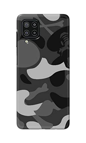 Image of Printed Hard Back Cover Case for Samsung Galaxy F22 4G | Samsung Galaxy M22 4G Back Cover (Army Pattern) -702