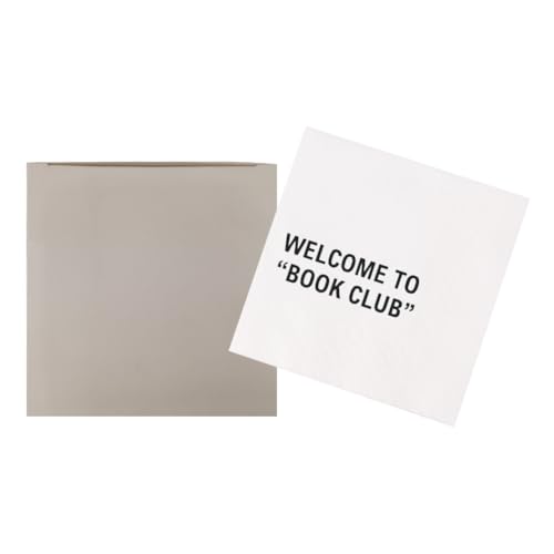Serviettes de table pour club de lecture pour briser la glace entre lecteurs