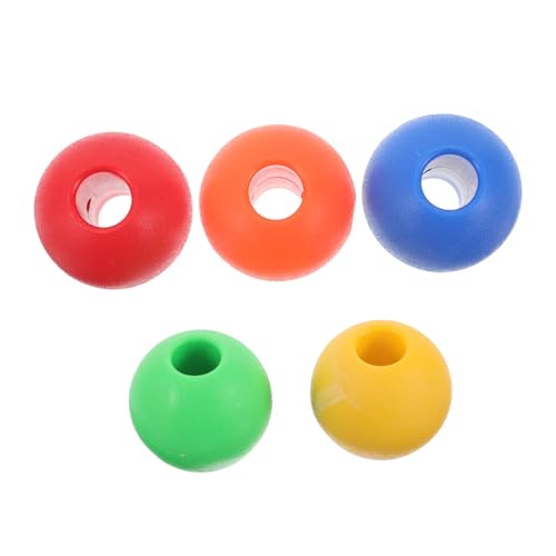 JOINPAYA 5pcs Boys and Girls Swing Rope Attachment Large Beads for Outdoor Play Crafts