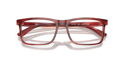 Image of Emporio Armani mens Ea3227 Square Prescription Eyewear Frames