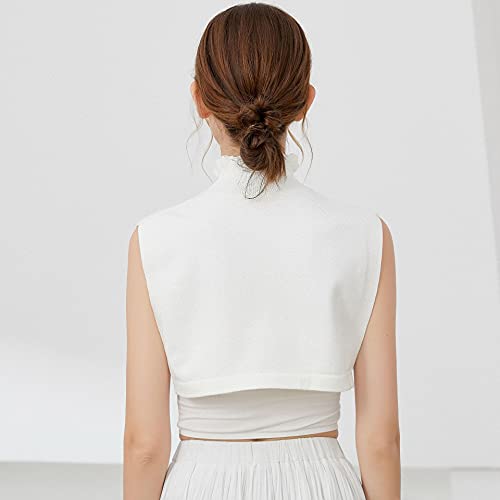 Image of Dickey Collar, Women Fake Collars Detachable Half Shirt Insert for Dresses Blouse Sweater Coat