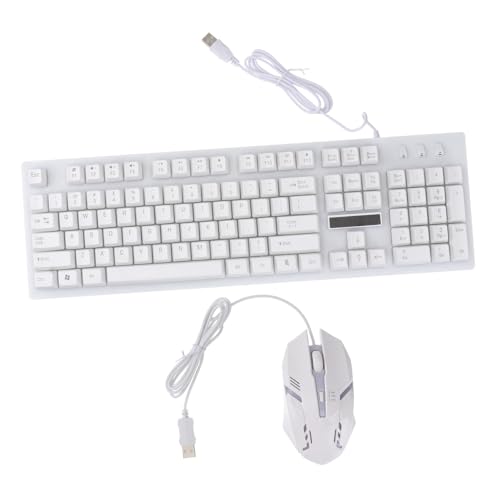 Pack clavier et souris gamer filaire pour des sessions de jeu immersives à domicile ou au café