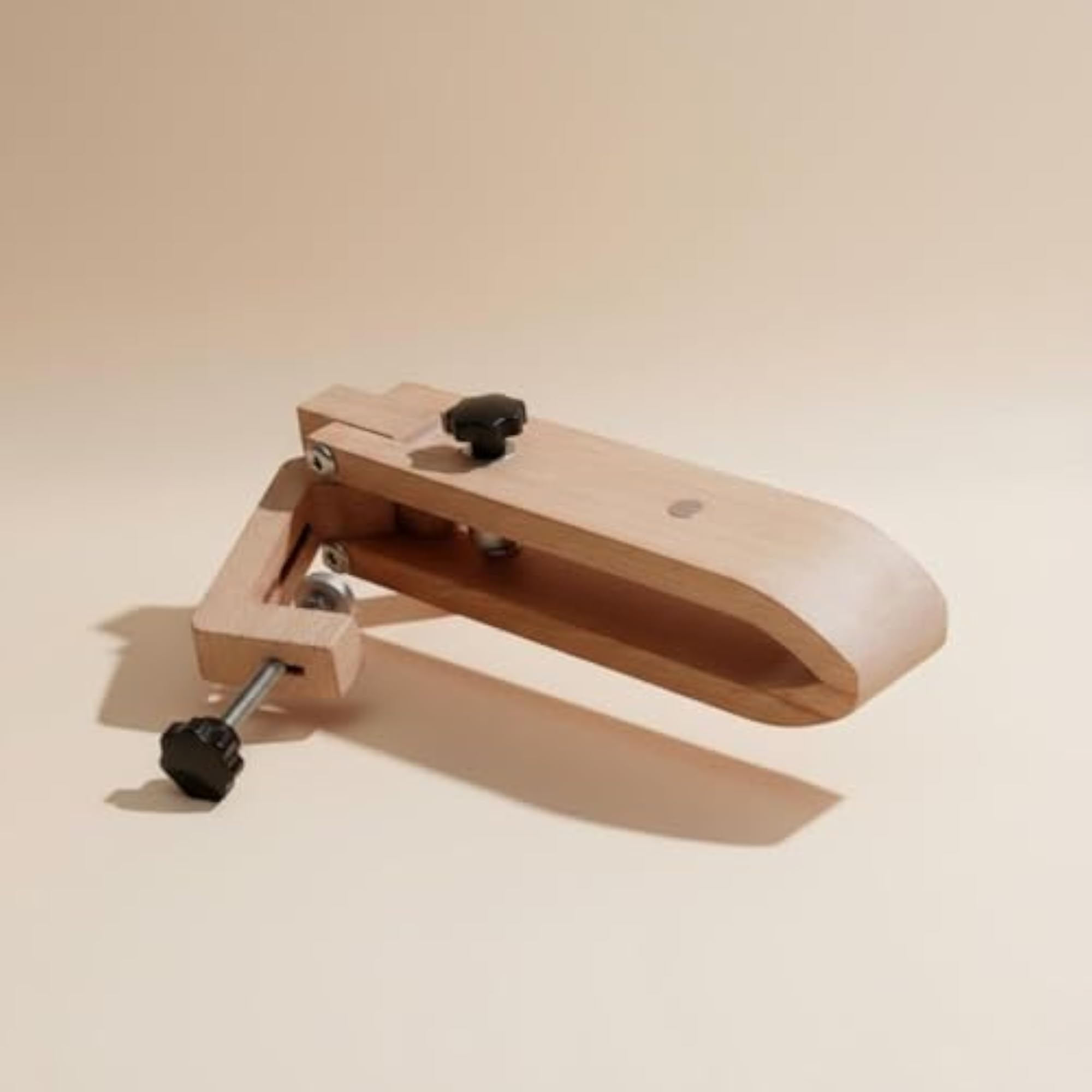 Beech Wood Adjustable Leather Craft Clamp