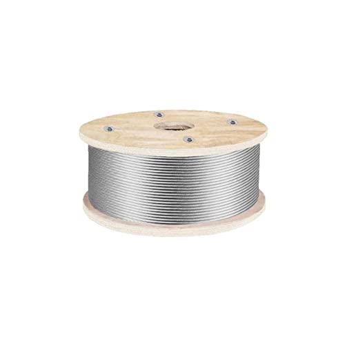 Cable de acero inoxidable T316 de 4.8mm y 1000 pies para elevación 2