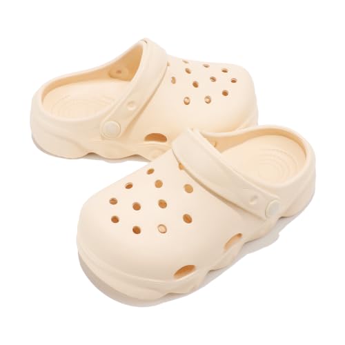 Image of Girls' Clogs for Toddlers & Kids Lightweight Garden Shoes Breathable Slip-on Slides Sandals Slippers Children's Beach Water Shoes