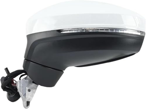 Rétroviseur gauche pour VW Tiguan 2018-2023 bloc complet 8 fils avec coque